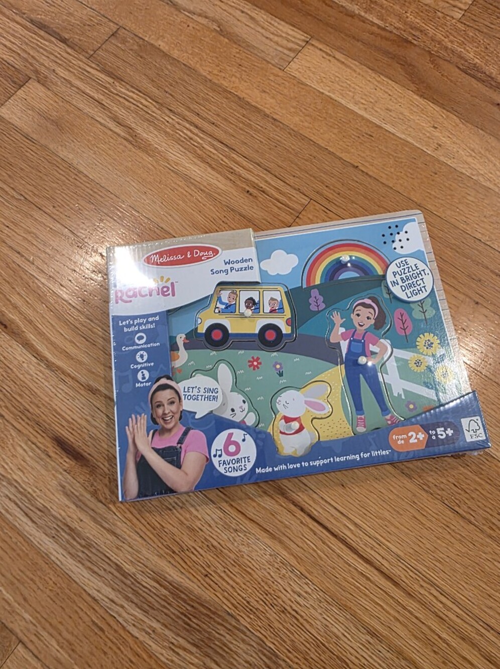 Melissa & Doug Wooden Song Puzzle